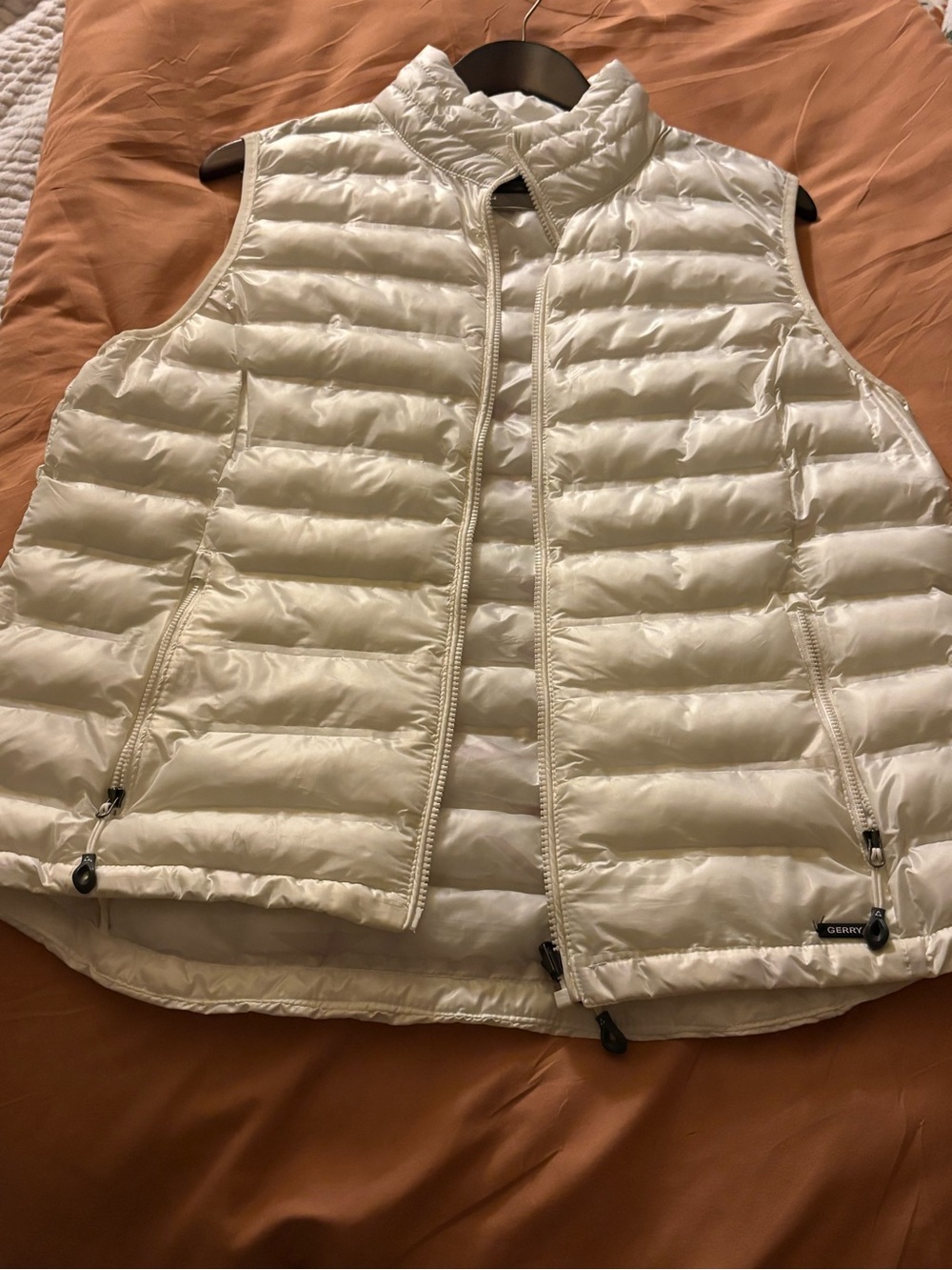 Gerry Weber Cream Quilted Puffer Vest